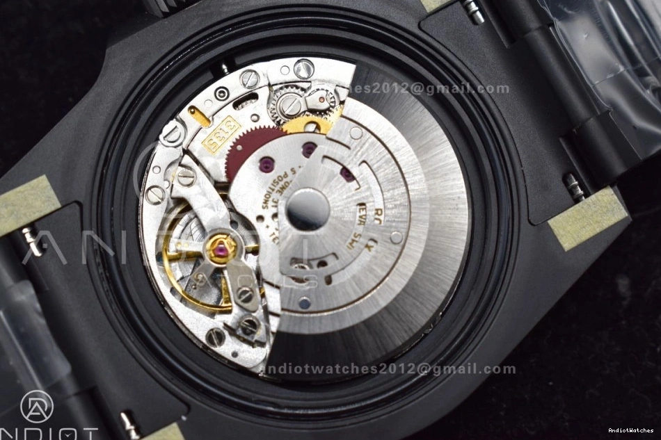 Yellow Popular Black VSF Dial DIW Edition 476 VS DLC on Submariner 1:1 Best DLC Bracelet 1225